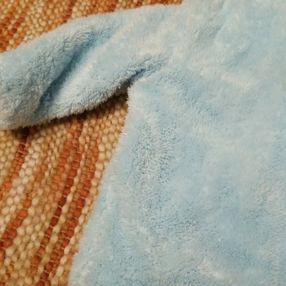 Size 6 9 month soft fuzzy fleece jacket coat baby‎